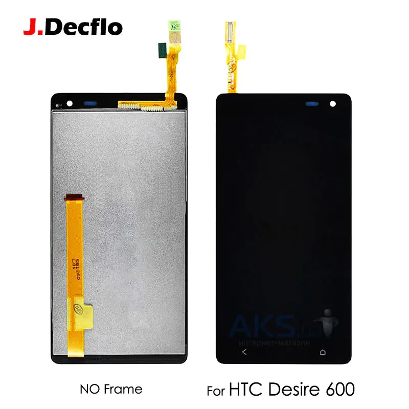 Для htc Desire 600 ЖК дисплей сенсорный экран дигитайзер панель стекло сенсор монитор