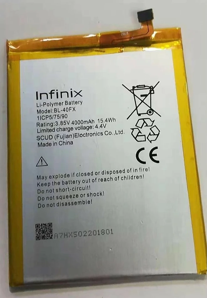 3 85 V 4000 mAh запасная батарея для infinix zero 4 plus + X602 X574 BL-40FX BL 40FX Bateria батареи сотового