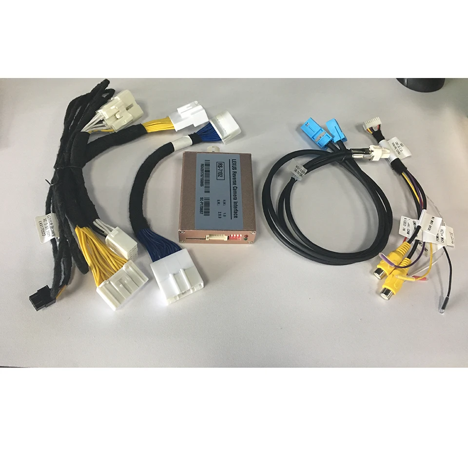 Автомобильный мультимедийный комплект Plug and Play адаптер видеоинтерфейса для