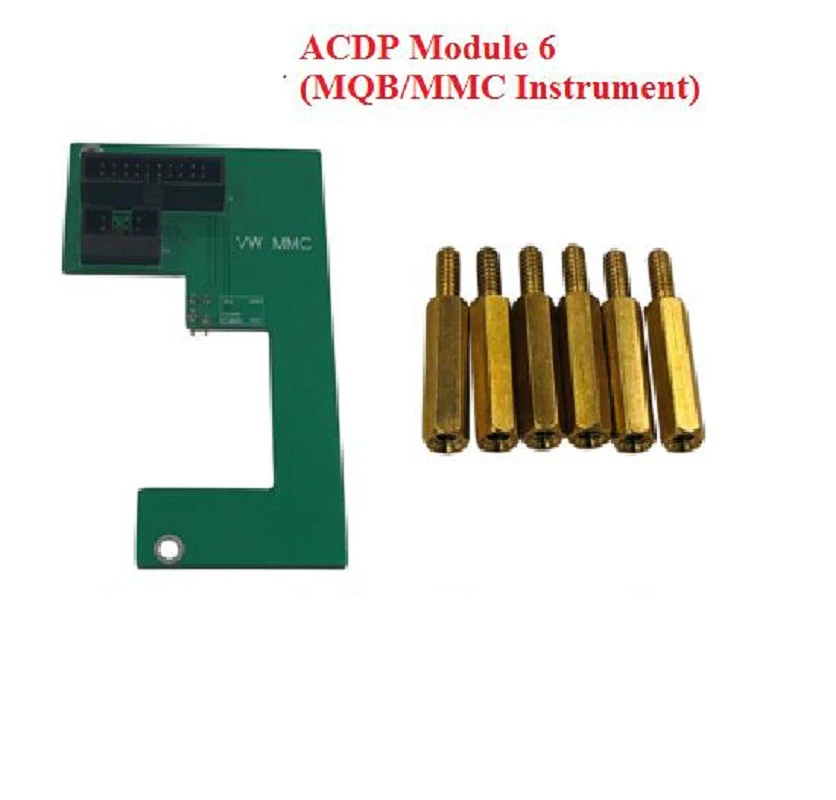 lModule 6 MQBMMC Новейший программист ключа автомобиля! Yanhua мини ACDP мастер программирования нет необходимости Жетоны мини ACDP авто ключ программист без пайки - Цвет: lModule 6 MQBMMC