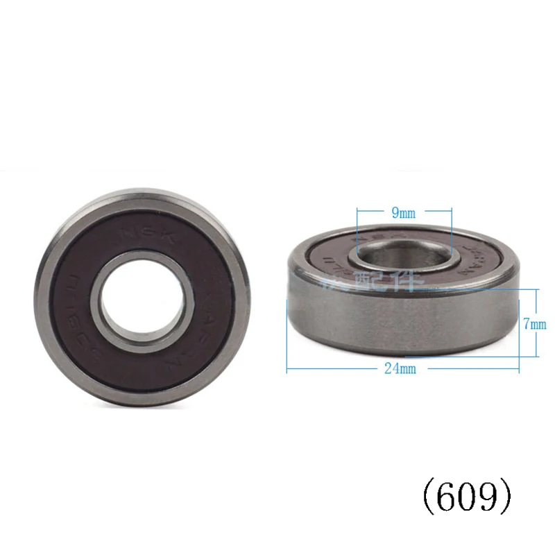 front bearing 609 Арматура ротора 607 609 передний и задний подшипник для Bosch GBH2-26 E/D/DE/DRE, высокое качество - Цвет: front bearing 609