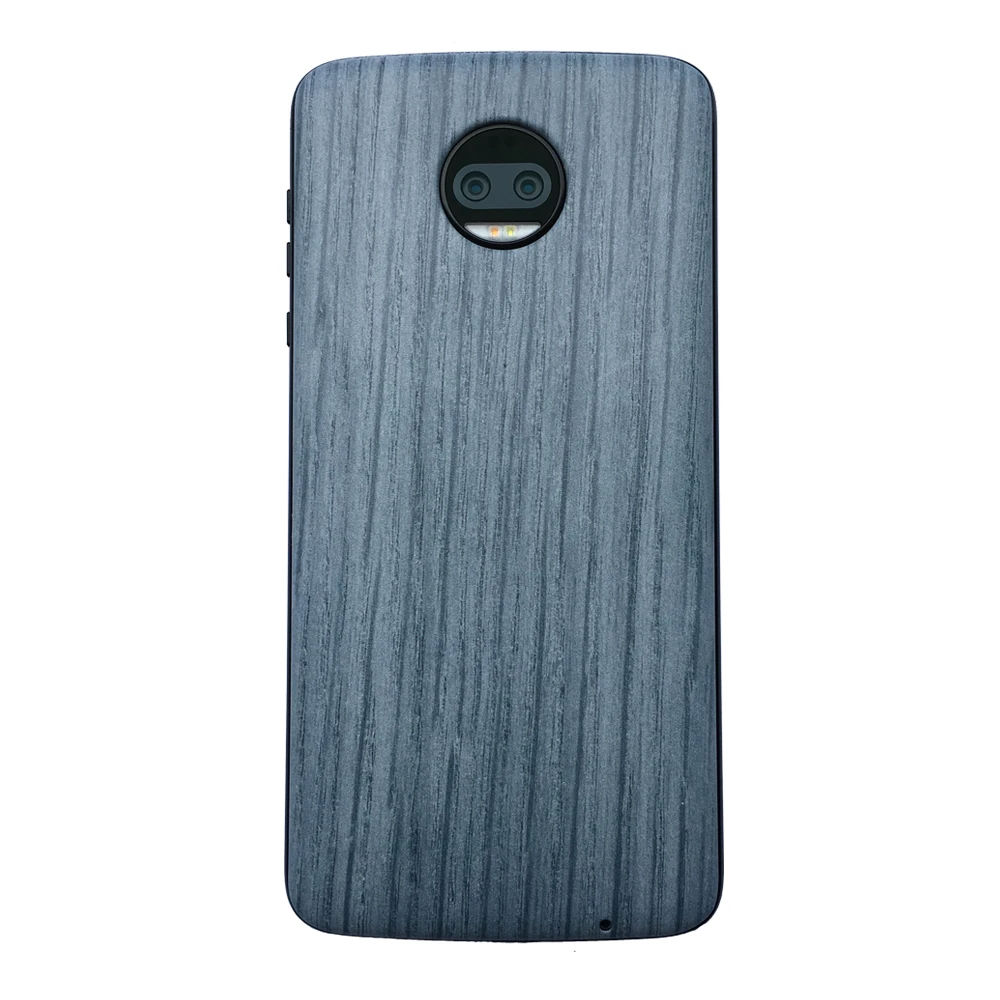 gray Ультратонкий Магнитный адсорбции задняя пластина для motorola moto z2 play z2 силы z play droid телефона moto mods Стильный чехол - Цвет: gray