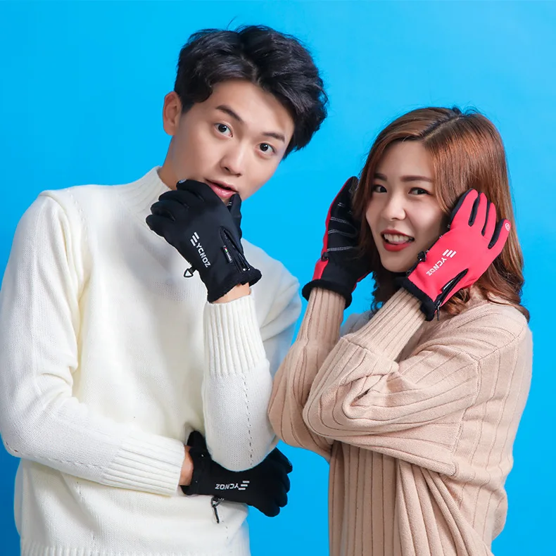 Водонепроницаемые кожаные перчатки Yesplease дышащие для езды на мотоцикле