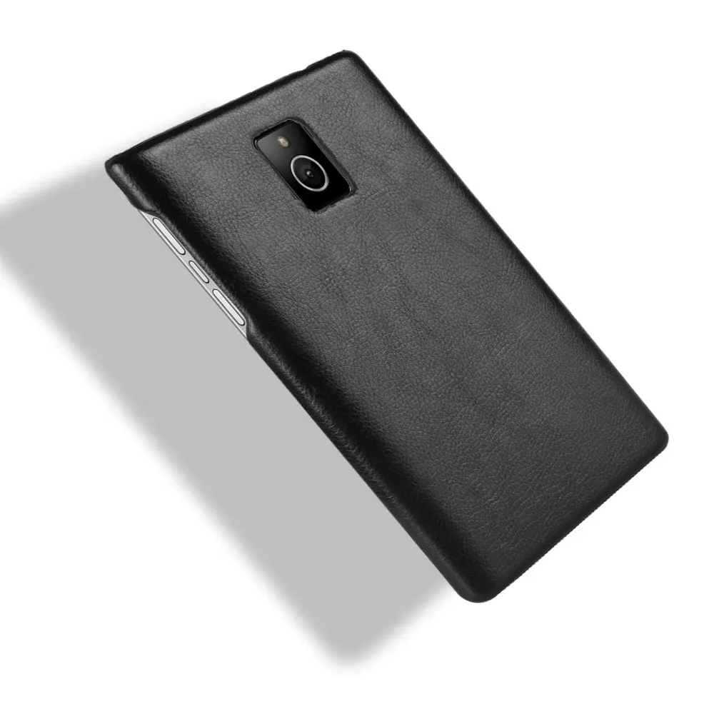 Чехол для BlackBerry Q30 винтажный Pu кожаный твердый пластиковый чехол на заднюю панель