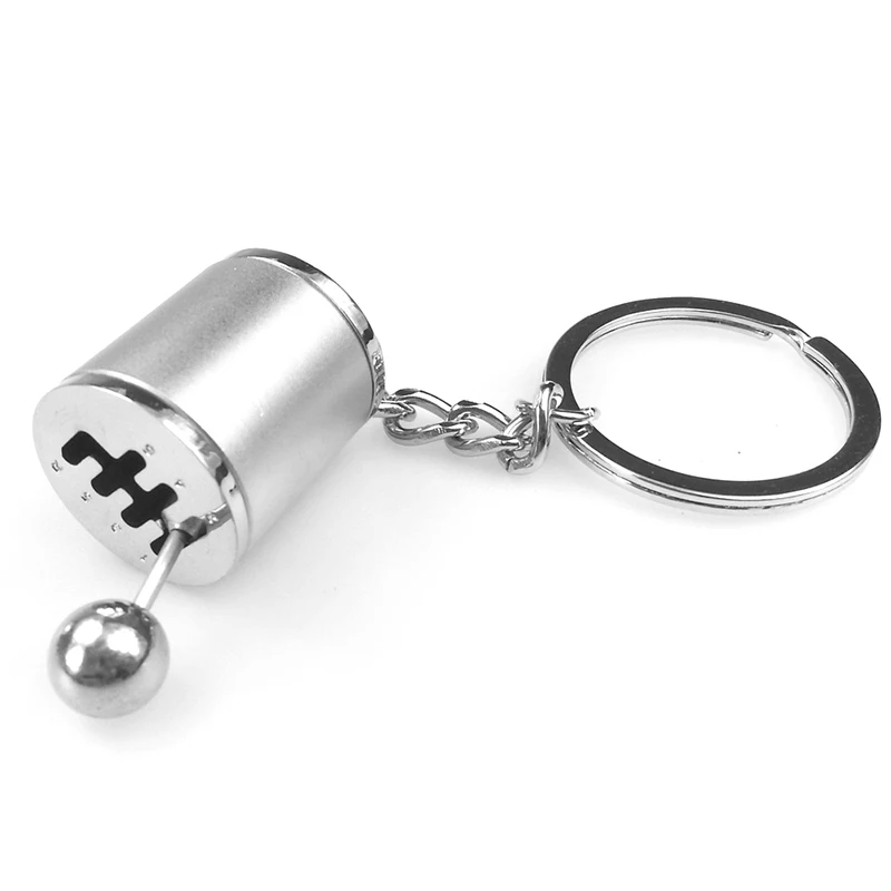 

Fancy Modified Turbo Keychains Gear Head Key Chain Wave Box Keyring Key Rings Keyfob Accessories Free Shift @M23