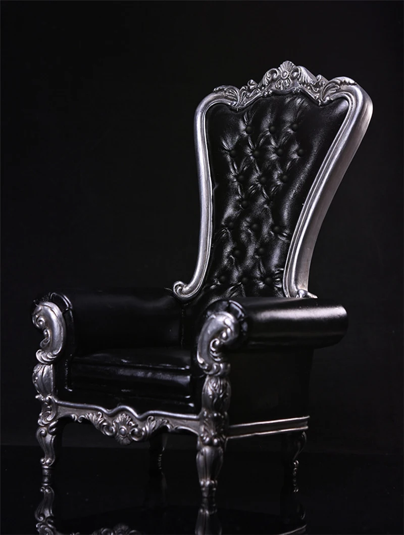 Hot Figure Accessory Furniture 1:6 Scale European Queen Sofa Chair Model W Crystal Sofa Model Toys