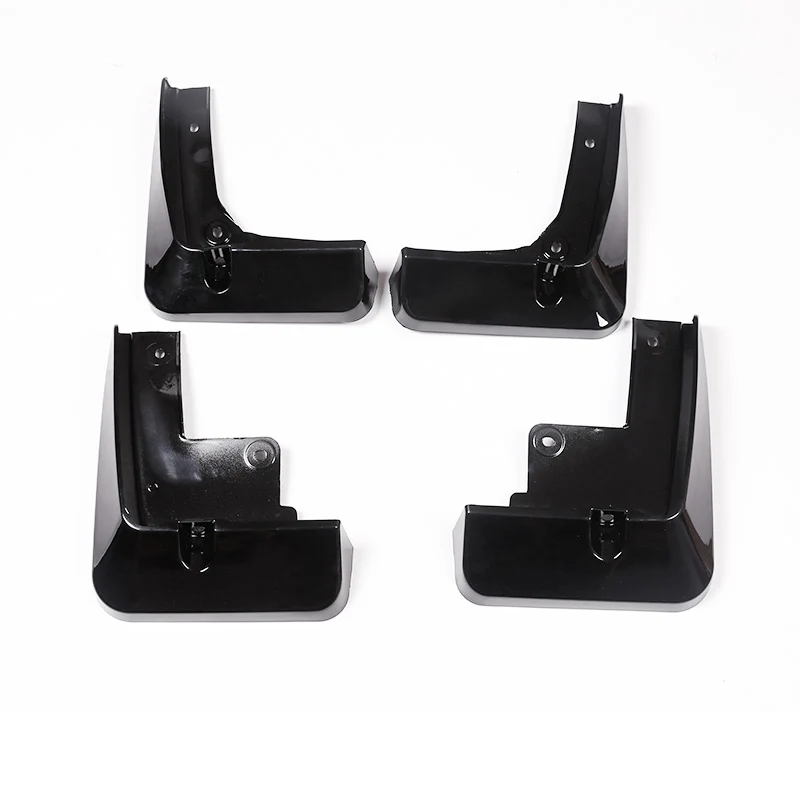 black 4pcs Специальный щиток изменение наружные передние и задние колеса из мягкого пластика файл грязи декор для плитки для Toyota Avalon - Цвет: black 4pcs