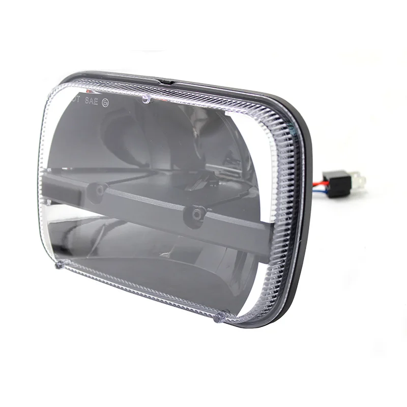 FADUIES 5 &quotx 7&quot дюймов LED Запасная фара для грузовика светодиодная 1987-1995 YJ Wrangler 1984-2001