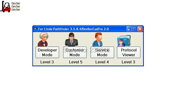Для Linde PathFinder 3.5.8.4 инструмент режима разработчика | Автомобили и мотоциклы