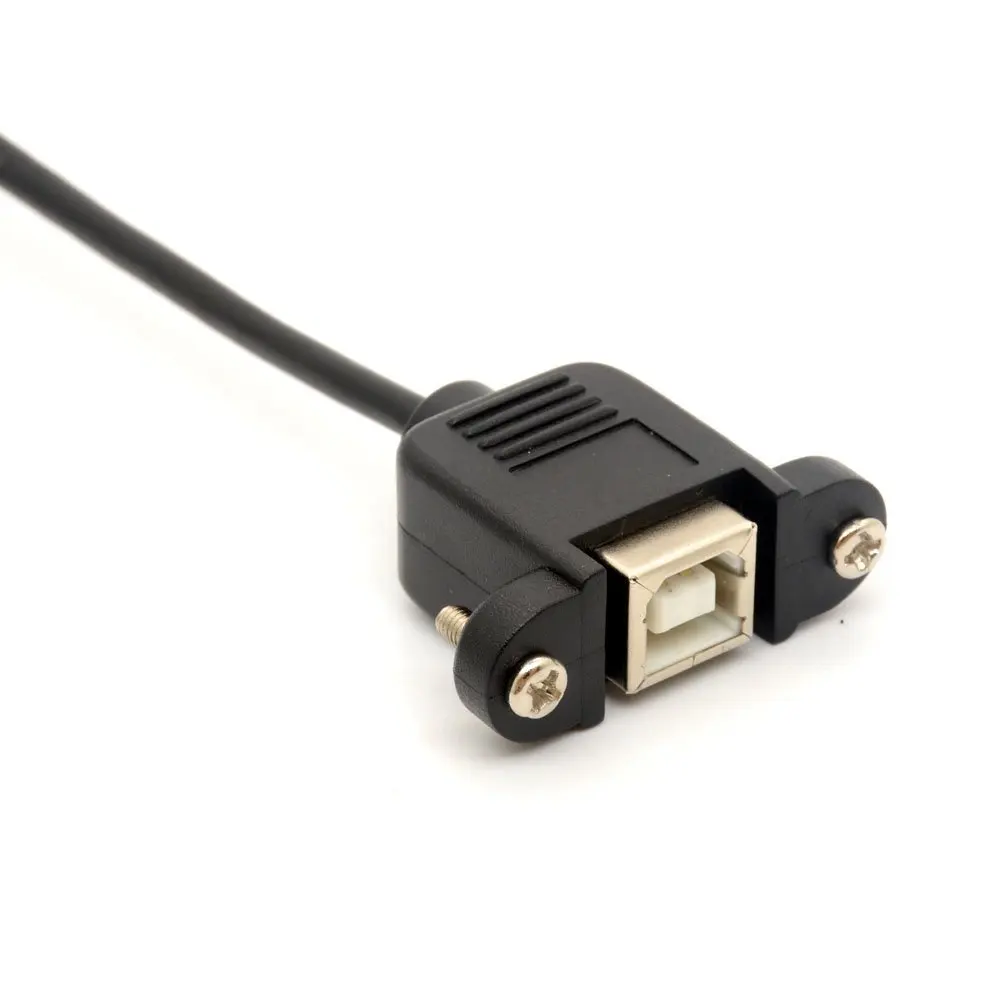 Удлинительный кабель для принтера USB 2 0 B адаптер штекер гнездо 90 градусов разъем