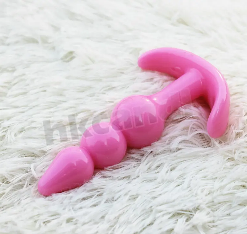 Маленькая розовая Анальная пробка для первого использования сексуальная ночная