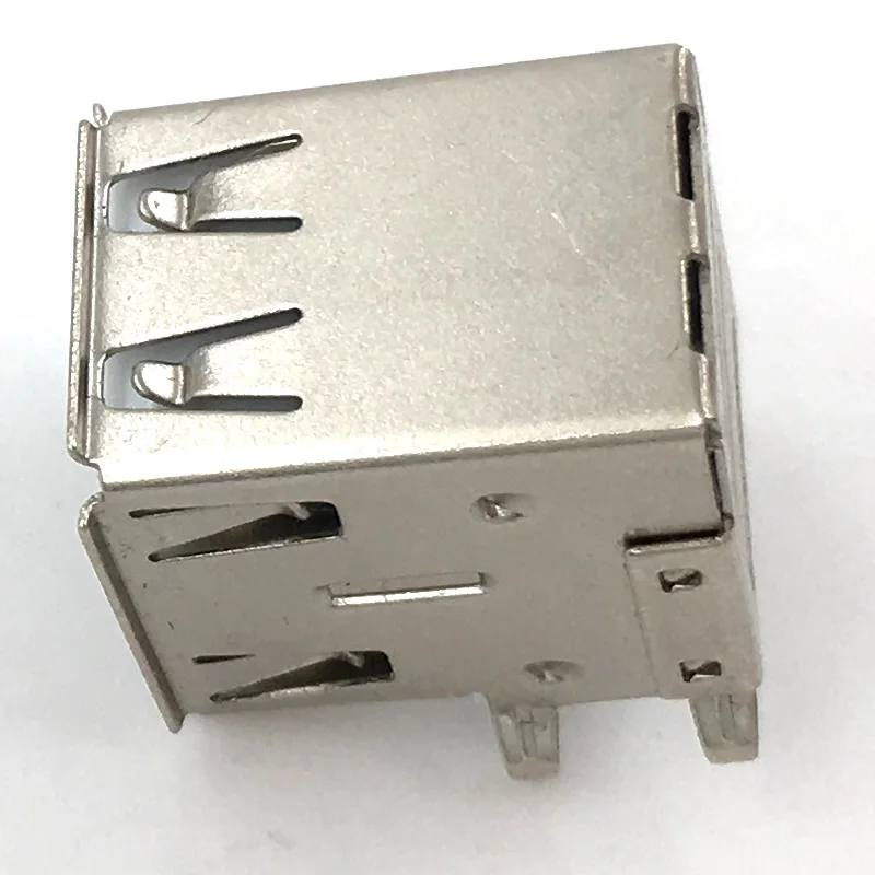 10 шт. USB A Тип гнездовой разъем белый 2to1 набор для подключения данных интерфейс
