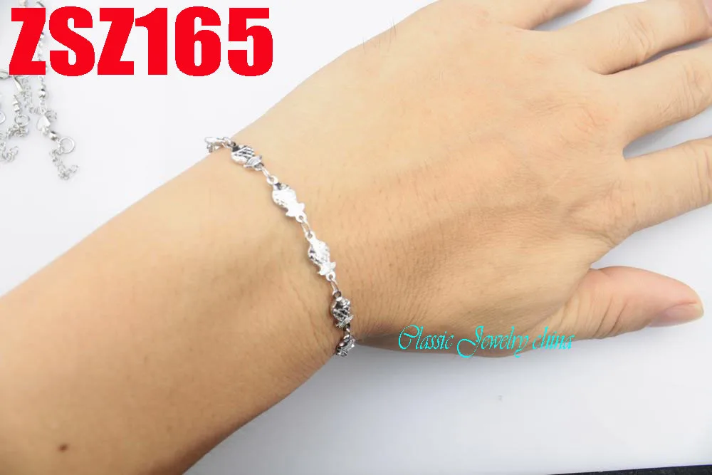 Форма золотой рыбки нержавеющая стальная Скоба кружева модный браслет ювелирные