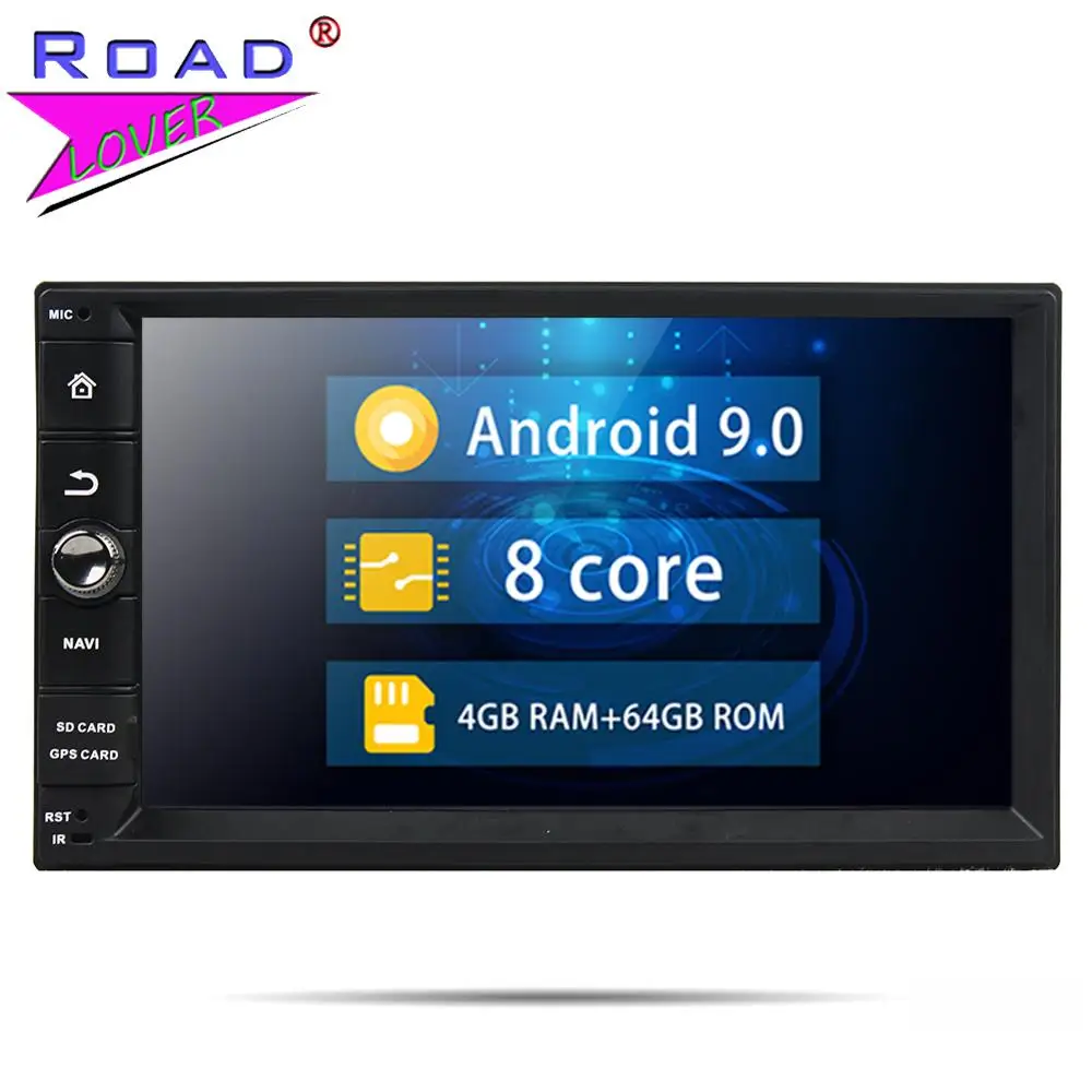 Автомагнитола на Android 9 0 для Honda Civic Ford Fiesta Toyota Corolla Citroen C4 Opel Insignia VW Polo стерео без