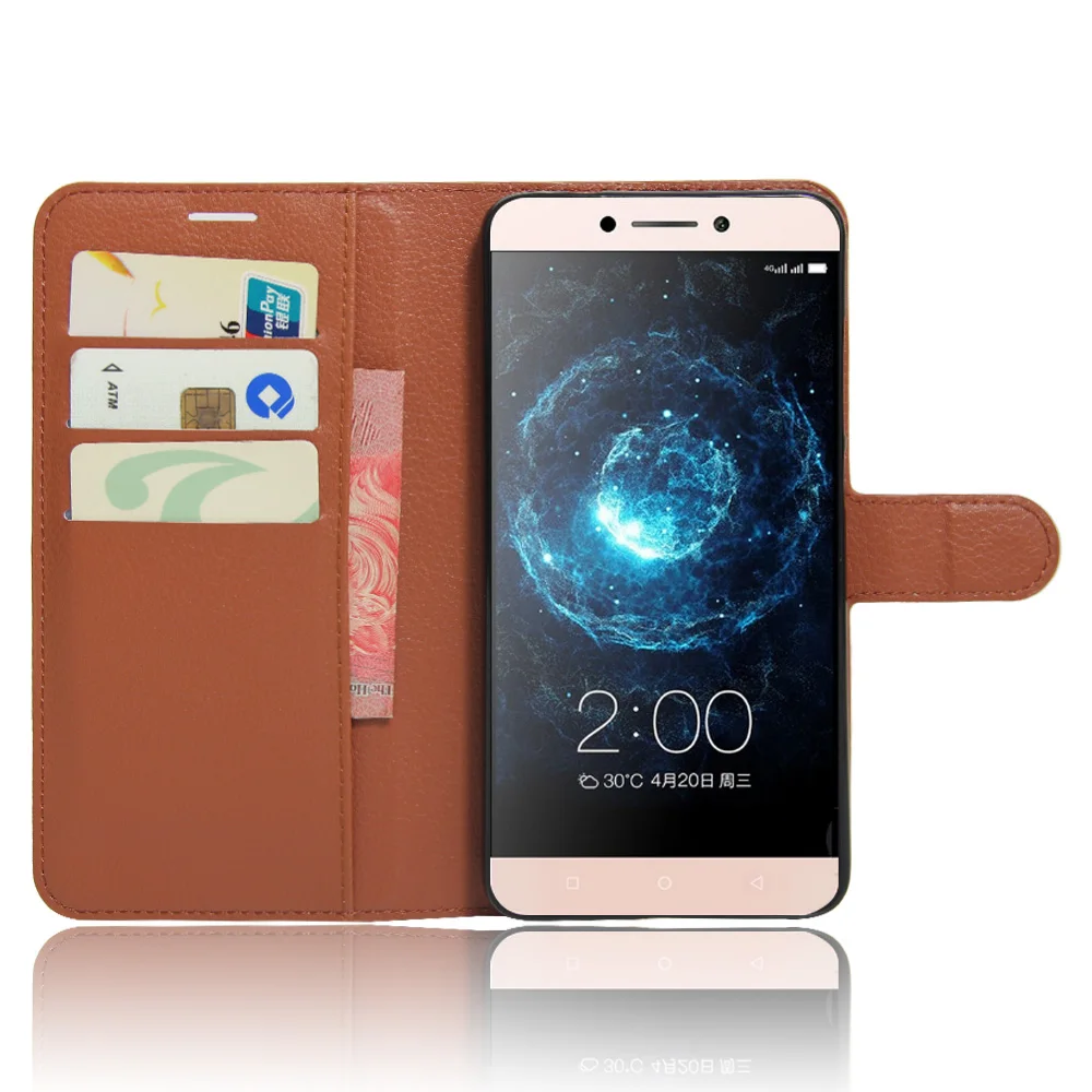 YINGHUI For Letv Max 2 Wallet Style PU Leather Flip Case LeEco Le X820 5.7 Inch Phone Cases Back Cover With Stand | Мобильные
