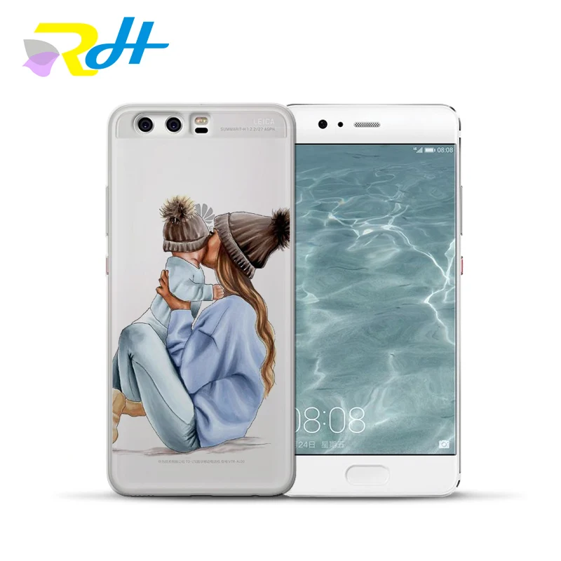 16 Детский силиконовый чехол для мамы и дочки, для huawei nova 3 3i, чехол, мягкая задняя крышка из ТПУ для телефона nova 4 nova 2 Plus, чехол, чехол, бампер - Цвет: 16