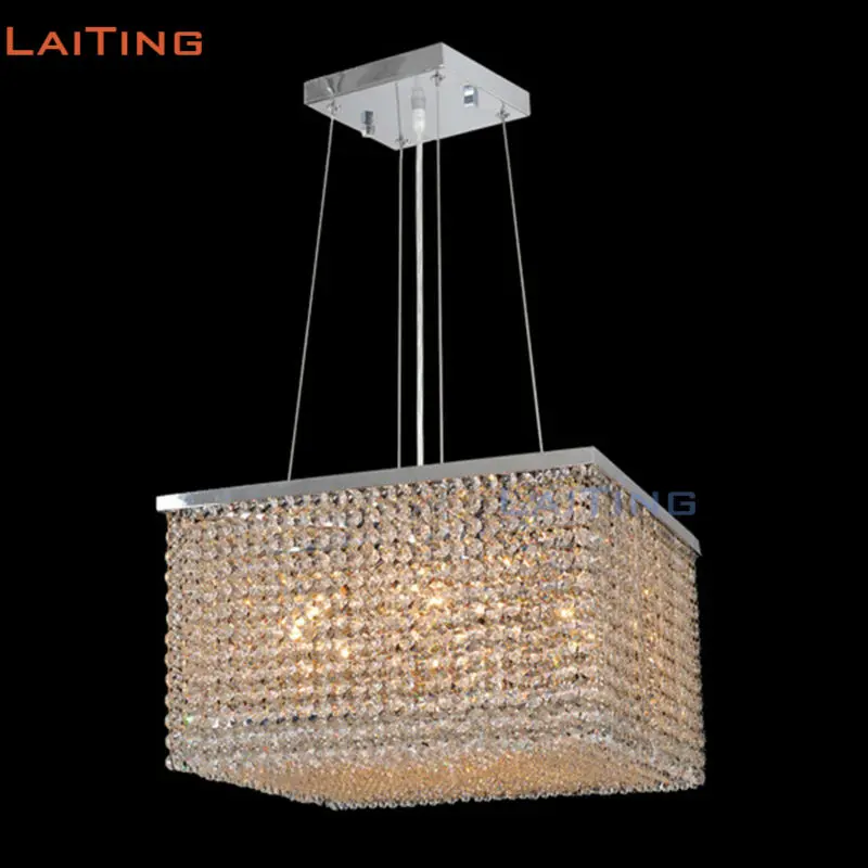 Laiting Lighting Art Deco Square Kristal подвесной светильник для современной гостиной LED LT-71074 +