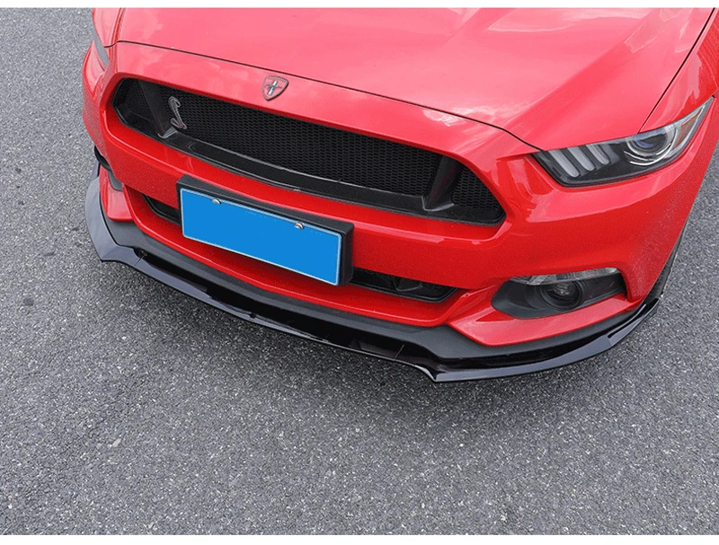 Подходит для Ford Mustang спойлер 2 двери Mustang черный Высококачественный спойлер заднего крыла из углеродного волокна