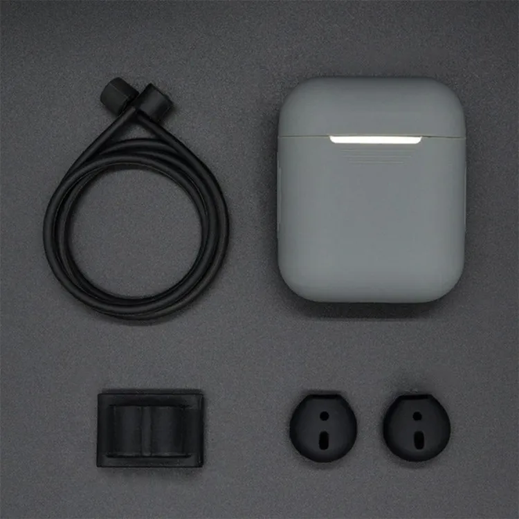 4 в 1 силиконовый чехол для наушников Набор Airpods гарнитура наушники аксессуары e30 |