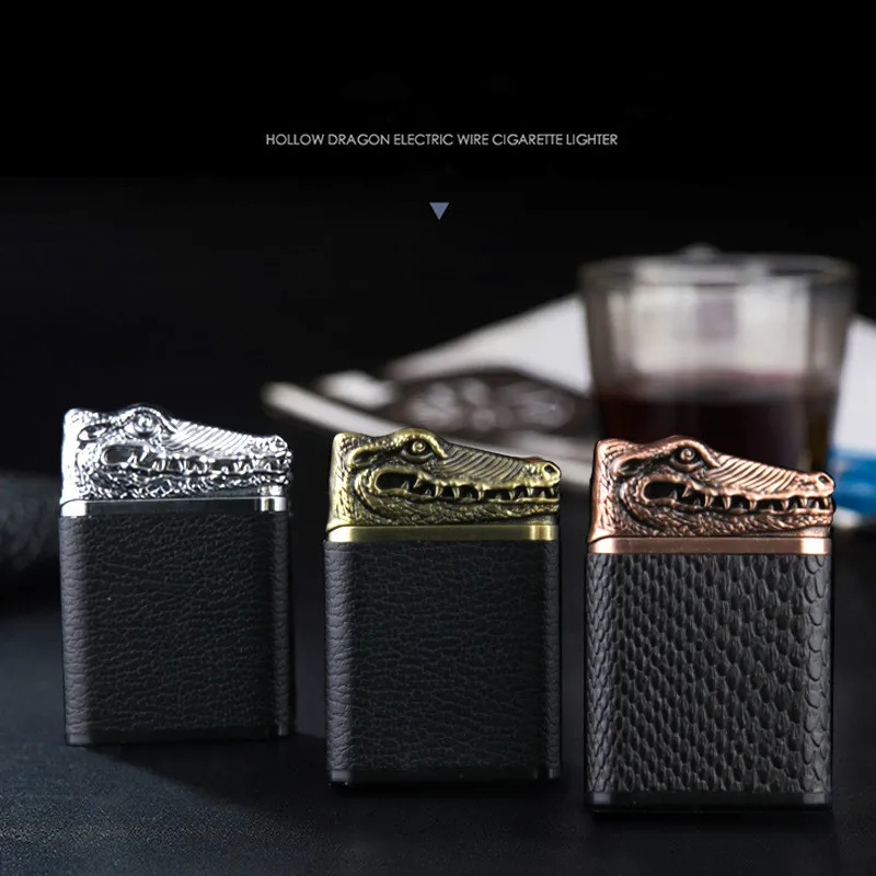 Shake ignition USB Lighter Arc Windproof Electric Lighters Plasma Rechargeable Flameless Leather Electronic Cigarettes | Дом и сад