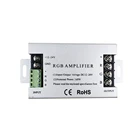 Светодиодный Усилитель 360 Вт, 12 В постоянного тока, 30 А, RGB-лента, алюминиевая лампа-усилитель для RGB SMD 5050 3528, Светодиодная лента светильник доставка