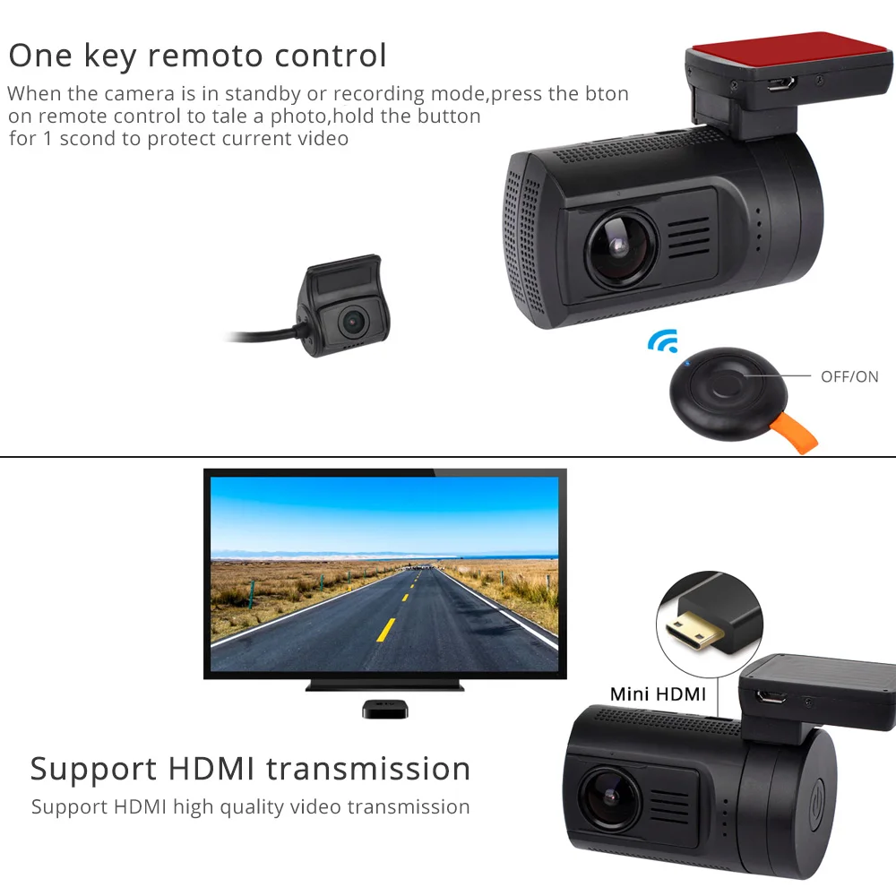Мини Автомобильный dvr камера памяти GPS Cam 0906 Новатэк 1080 P 60FPS Ultra HD цифрового видео