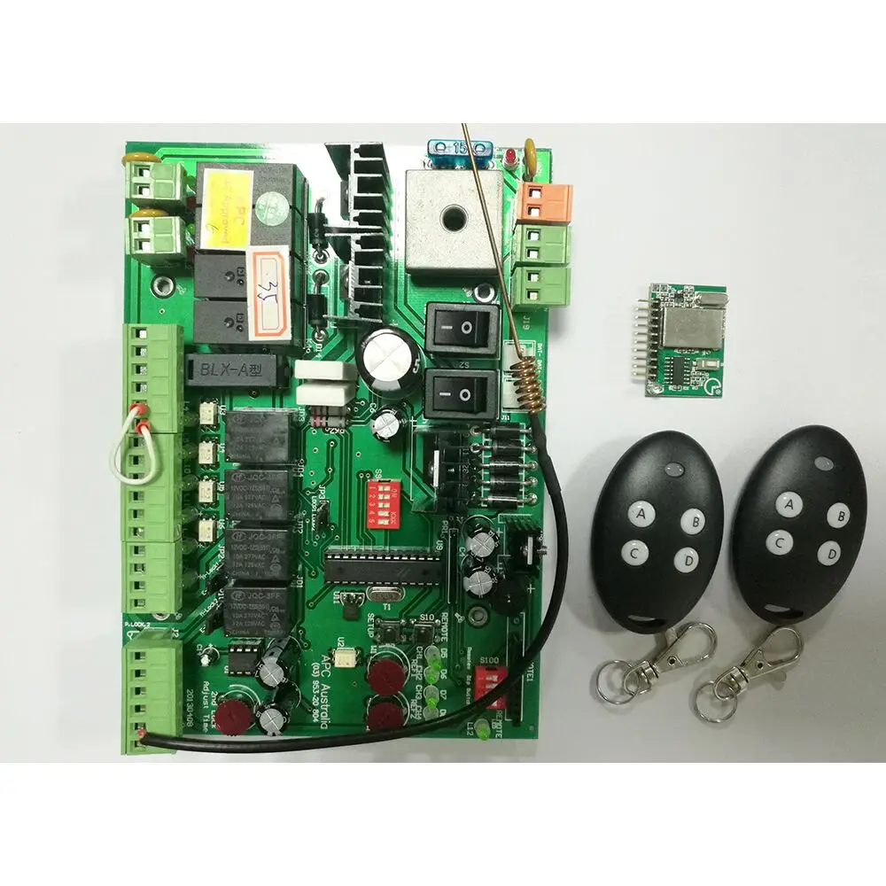 Поворотный двигатель открывания ворот оператора DC 24V Плата управления для ворот открывалка двойной