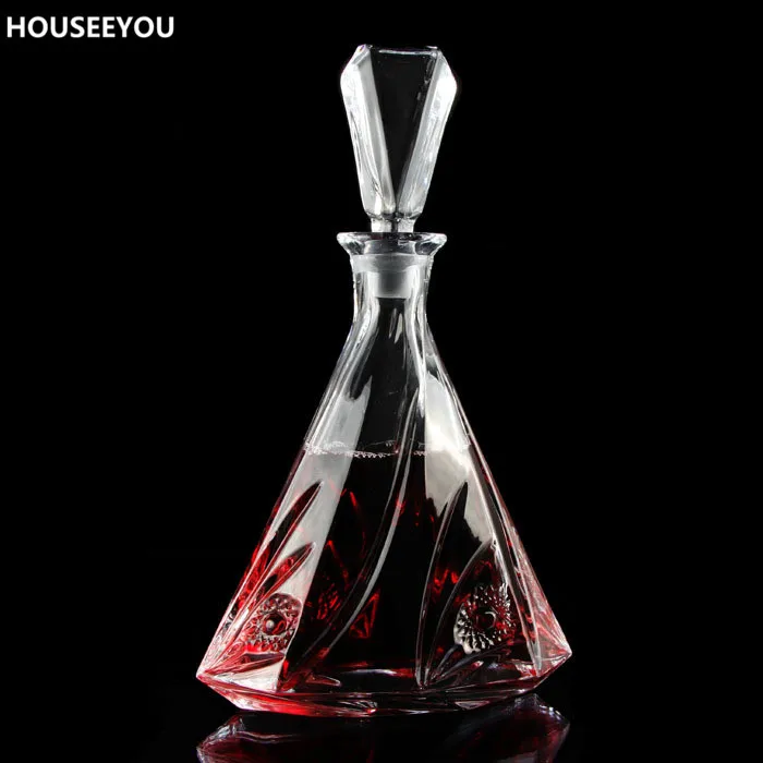 Deluxe 550 мл неэтилированный хрустальный бокал для вина декоративный стеклянный