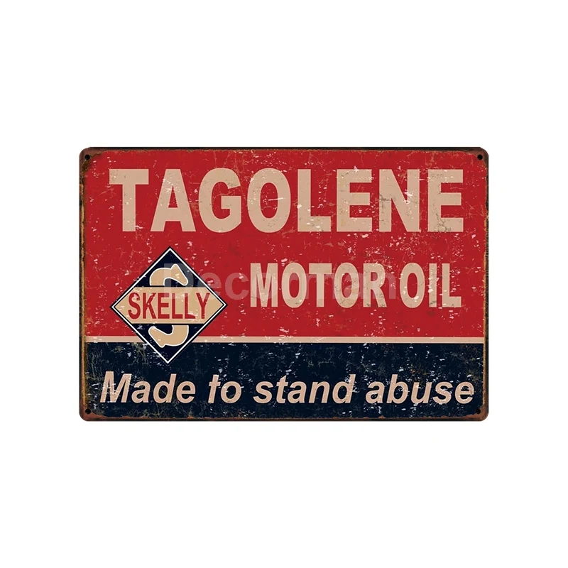 [DecorMan] моторная масляная шина металлическая доска на заказ оптом оловянные