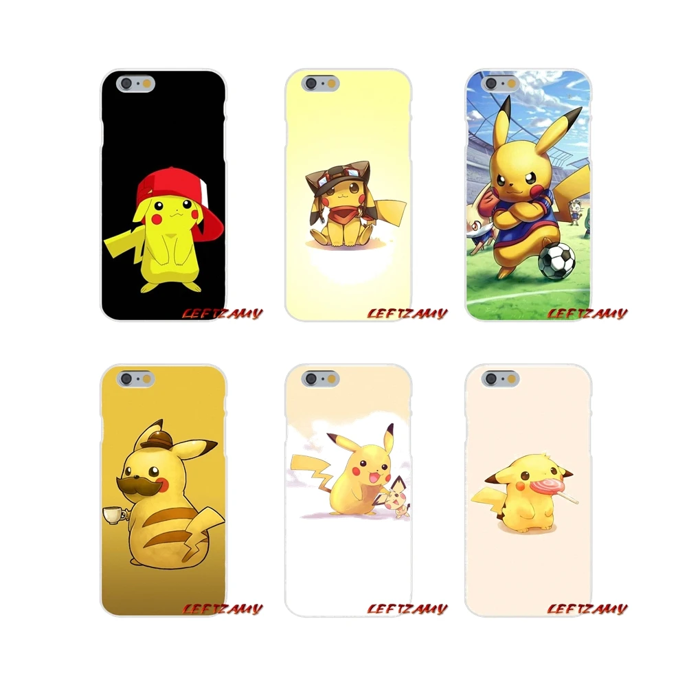 Прозрачный чехол из ТПУ для Samsung Galaxy S3 S4 S5 MINI S6 S7 edge S8 S9 Plus Note 2 3 4 5 8 Pokemons Pika Go PokeBall