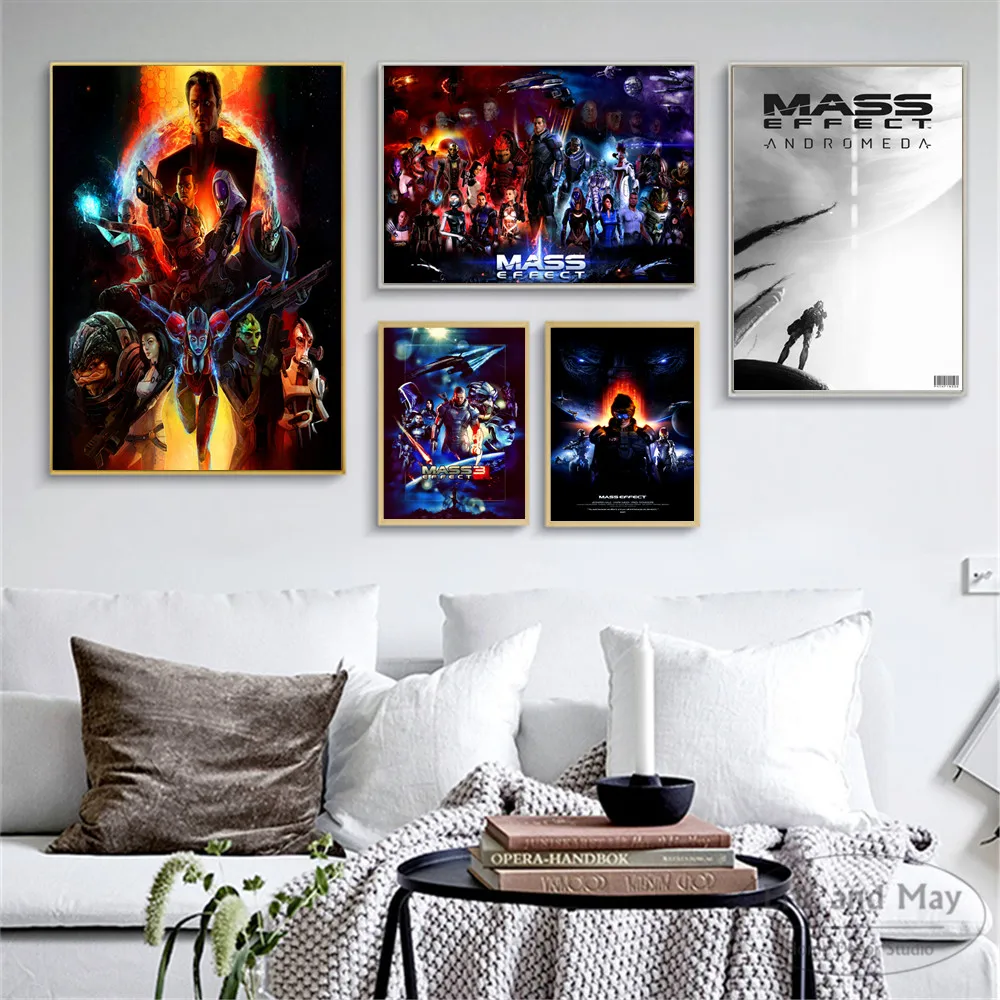 

Картина на холсте «Масс-эффект» для видеоигр, N7