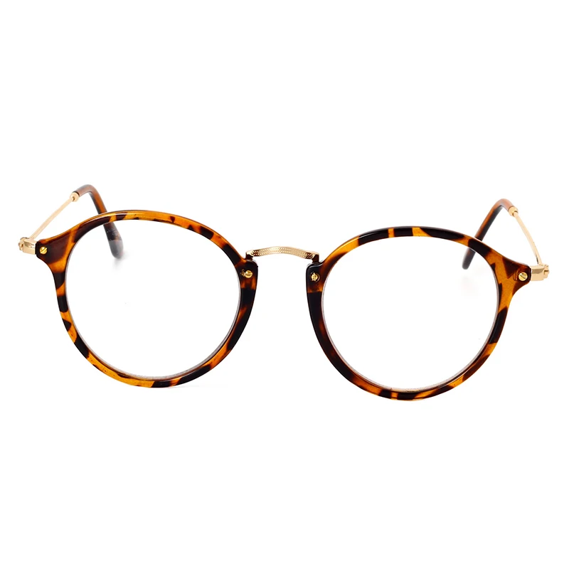 Суперпрозрачная прозрачная оправа прозрачные линзы ретро очки розовая