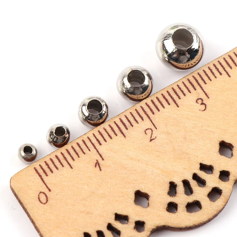 Металлические бусины-шарики 6 мм разные цвета | Украшения и аксессуары