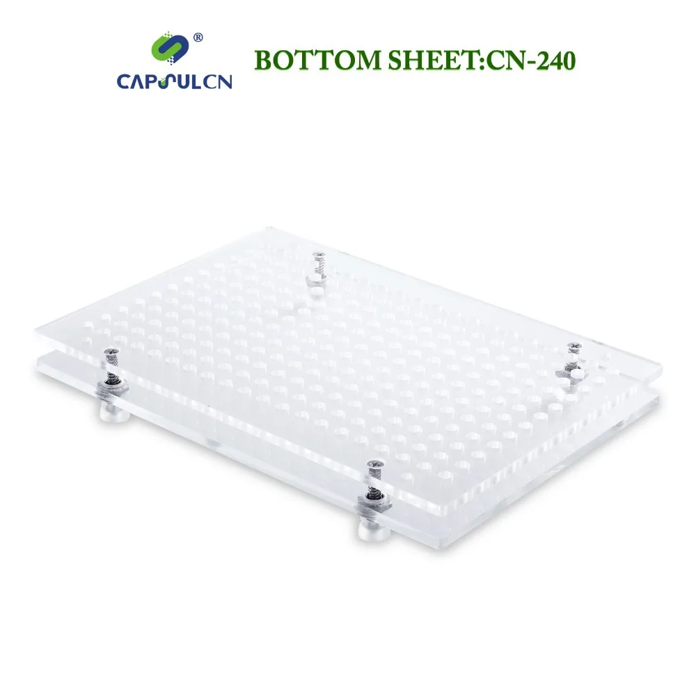 Capsulcn Размеры 0/240 отверстие Руководство заполнитель капсулы/капсула