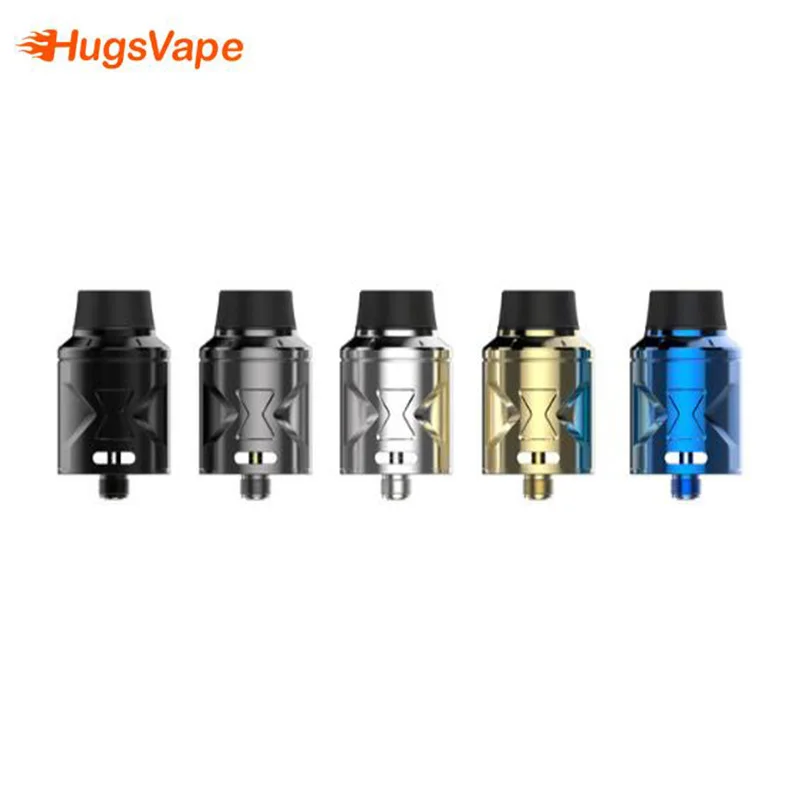 Оригинальный бак Hugsvape Piper RDA с двойной вертической катушкой 510 pin Squonk Pin Vape