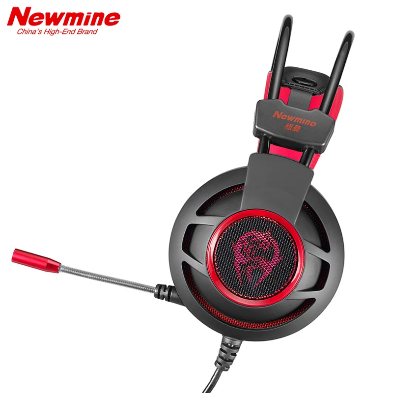 NEWMINE NM 880 HIFI Качество наушников Проводная компьютерная игровая Адаптивная Шум