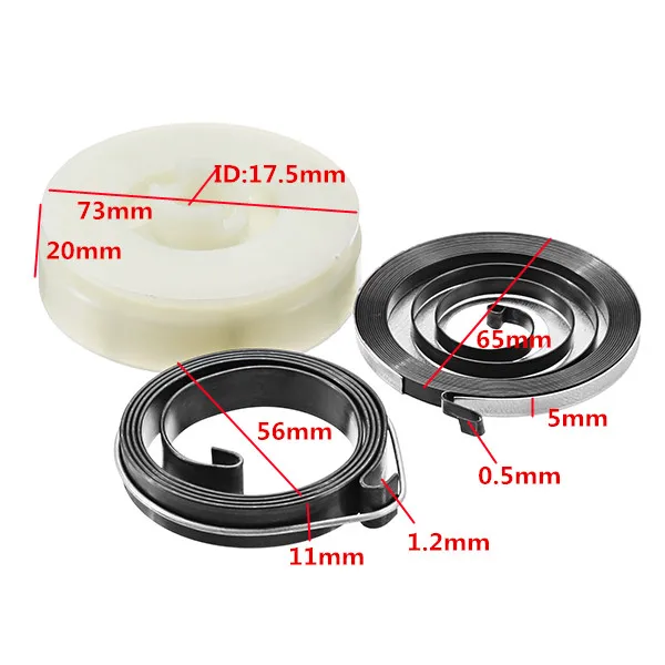 Цепная пила Easy Starter Pulley с пружиной для 4500 5200 5800 цепной пилы высокого качества |