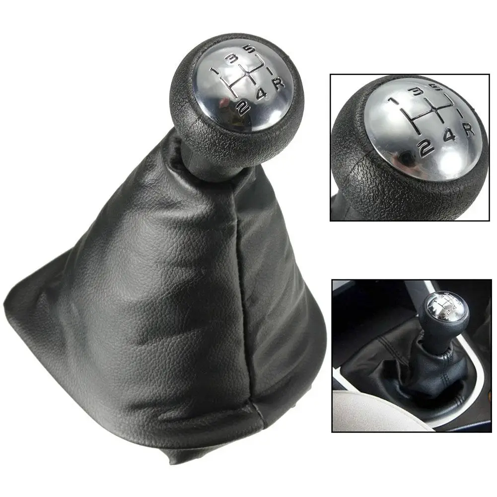 5 скоростей Ручка переключения передач для PEUGEOT 207 307 406 C3 C4 C5 XSARA черная
