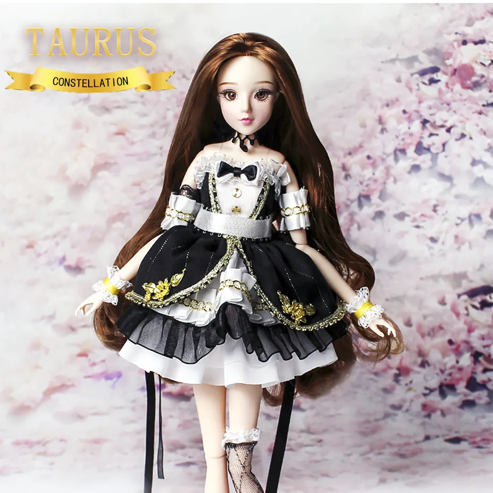 DBS BJD TOY joint body 12 созвездий телец с нарядом ботинок подставка детская игрушка