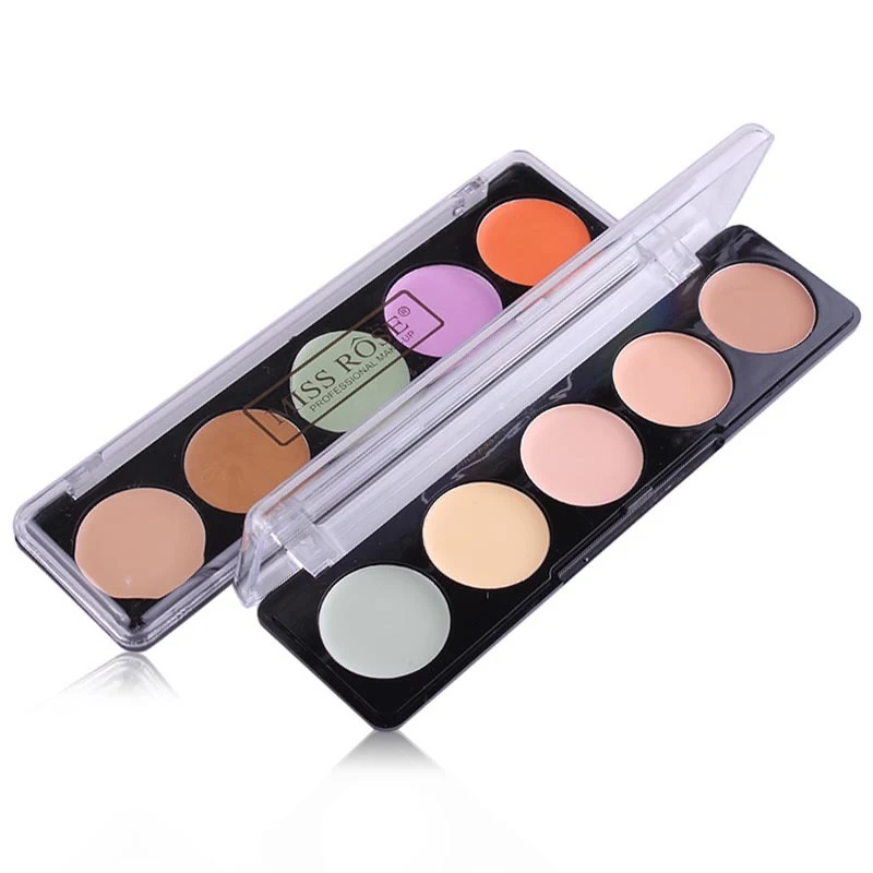 Профессиональный корректор палитры 5 цветов основа под макияж лица крем