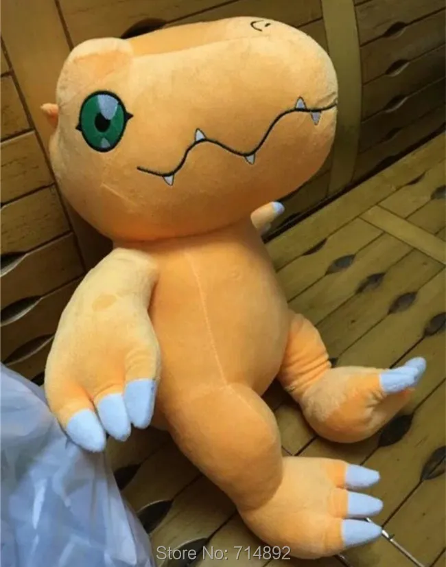 50 см Цифровой Монстр агумон плюшевая игрушка Digimon Приключения YAGAMI TAICHI pet высокое