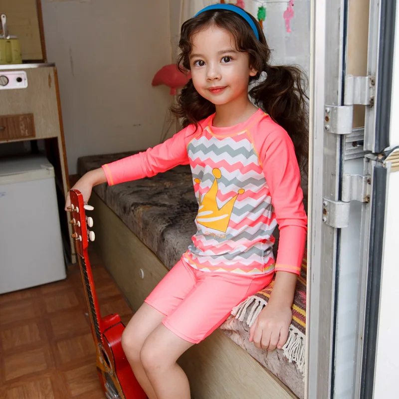 Купальный костюм для мальчиков и девочек UPF 50 + комплект с защитой от