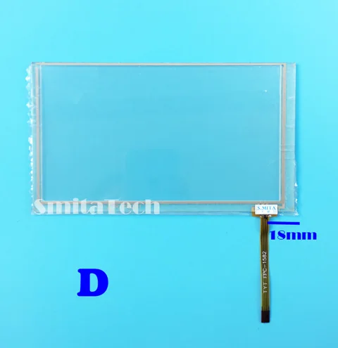 touch screen D 6," HSD062IDW1 A00 A01 A02 ЖК-дисплей экран автомобиля gps планшета Дисплей и 155*88 мм 4-проводной резистивный сенсорный экран замена сенсорной панели - Цвет: touch screen D