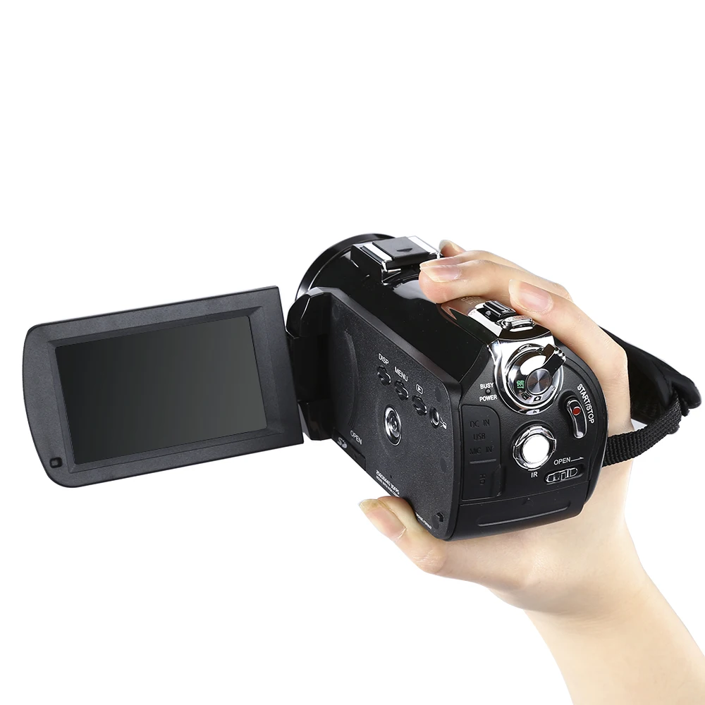 ORDRO Updated AC3 4K Hot Shoe WIFI Digital Camera HDMI 24MP Infrared Night Vision Video Recording Camcorder 3&quot Touch Screen |