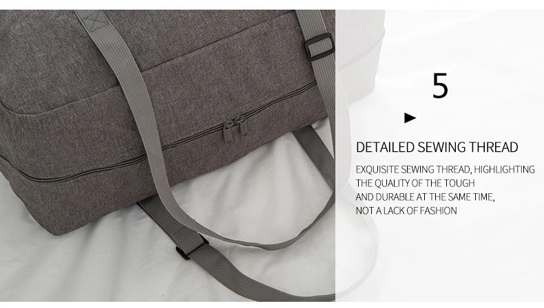 Wobag Большая вместительная модная дорожная сумка, одноцветная женская сумка для выходных, Большая вместительная сумка для путешествий, сумки для багажа
