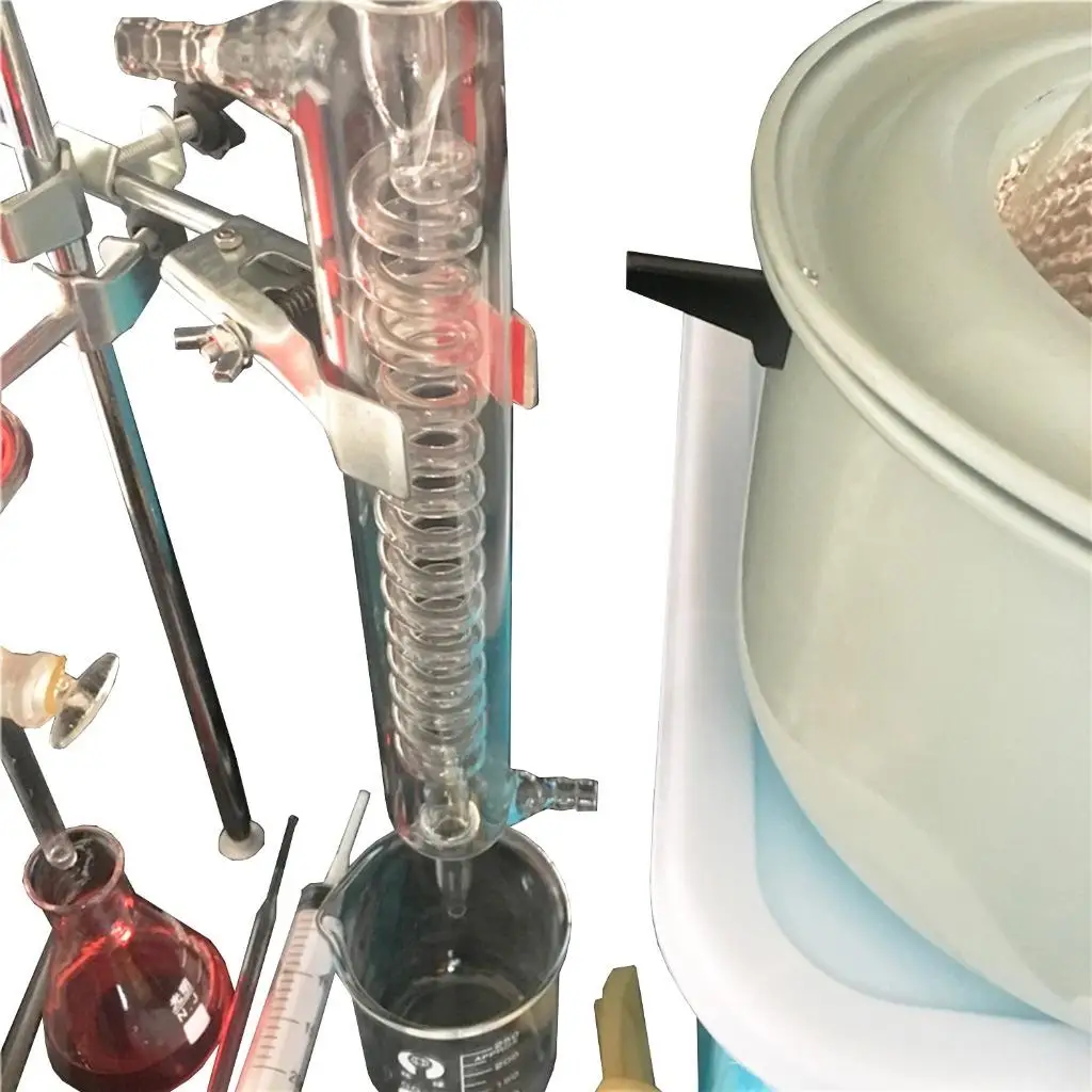 Аппарат для лабораторной дистилляции 1000 мл 23 шт.|water distiller kit|kit distillationdistiller distillation |