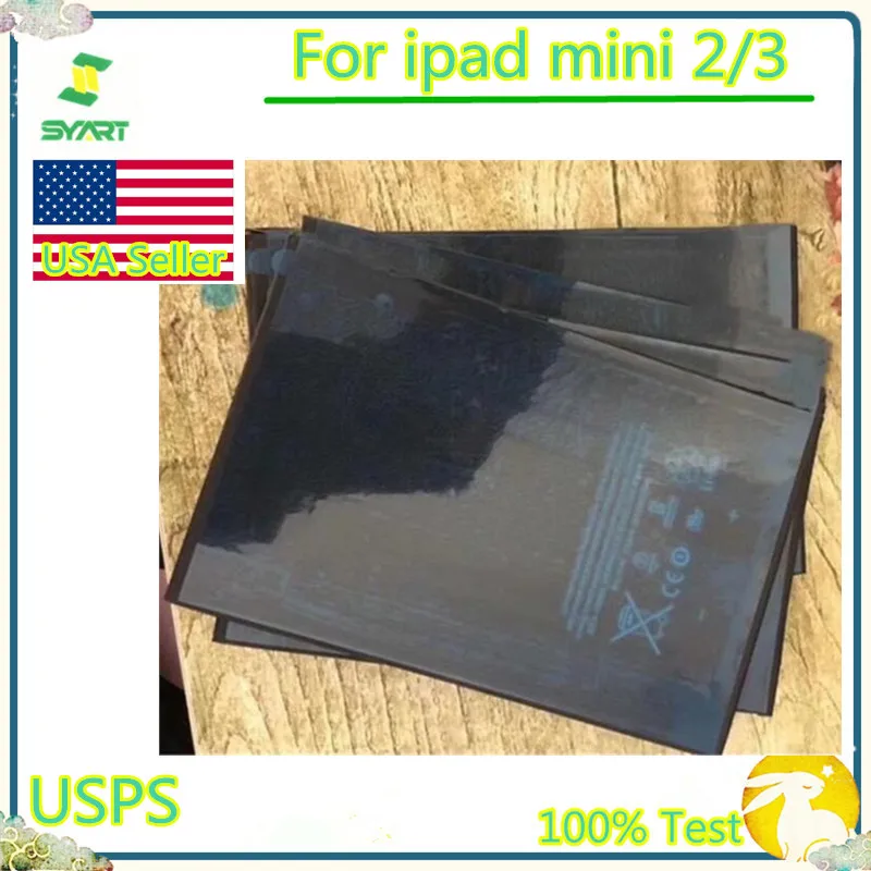 Аккумулятор SYART для ipad mini 2/3 аккумулятор телефона с реальной емкостью 0 циклов Mini 2