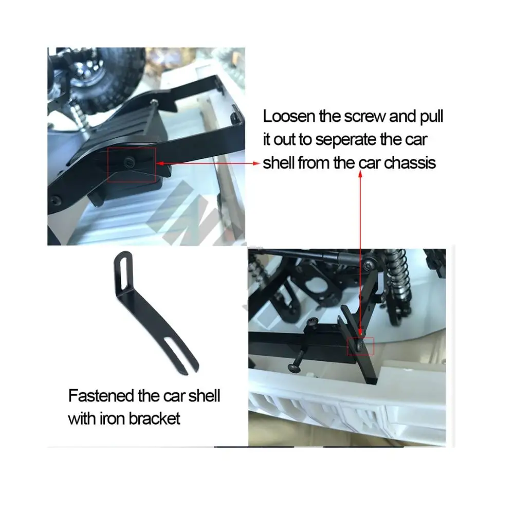1/10 SCX10 &amp II 90046 90047 For RC 313mm Wheelbase Hard Plastic Body Shell | Игрушки и хобби