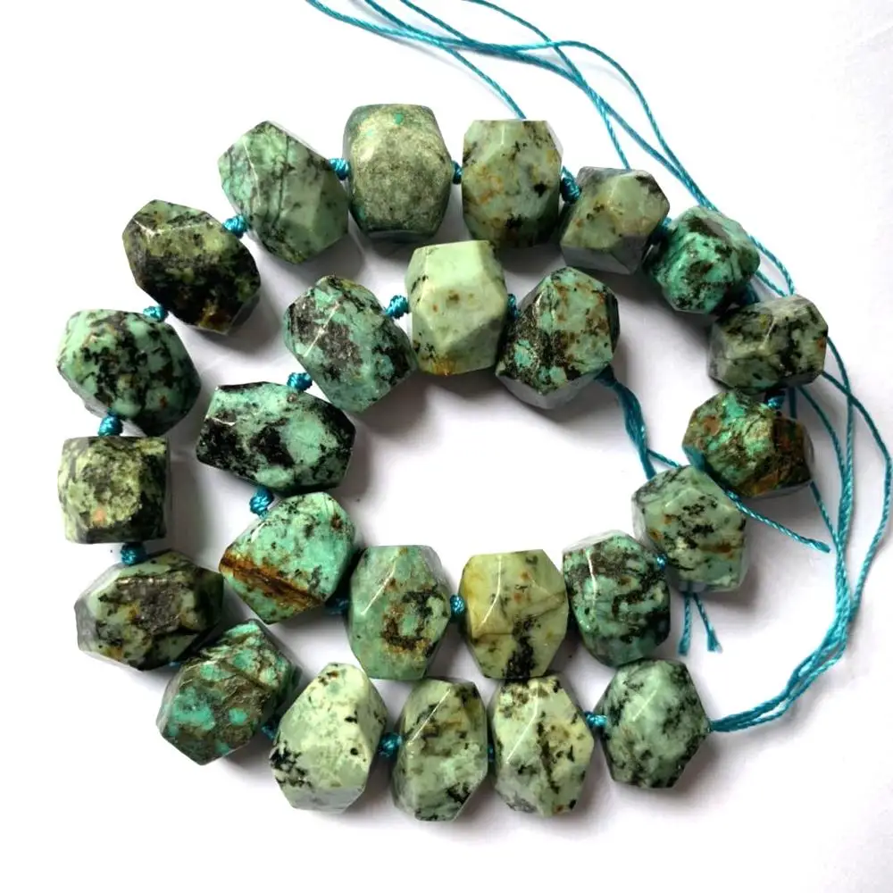 

african turquoise jasper stone beads natural gemstone beads DIY loose beads for jewelry making strand 15" wholesale !