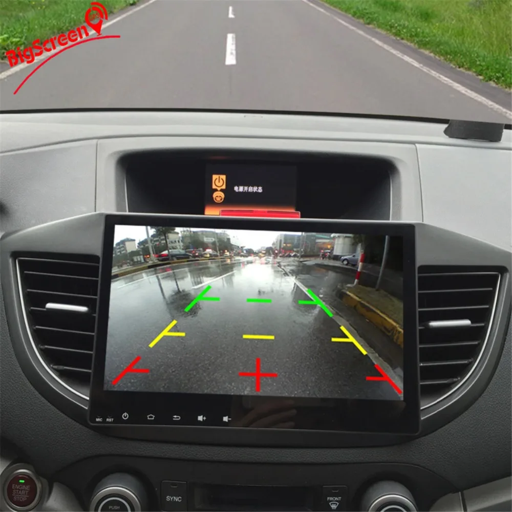 Tesla style Android9.0 8 ядер 4 Гб ОЗУ 32 ПЗУ автомобильный DVD плеер GPS навигация для HONDA CRV 2012-2015